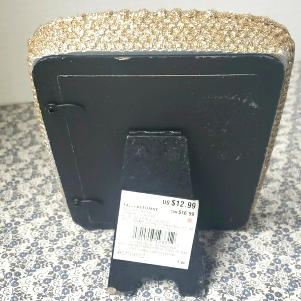 Ashland gold glittered picture frame